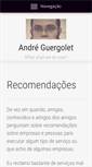 Mobile Screenshot of guergolet.com.br